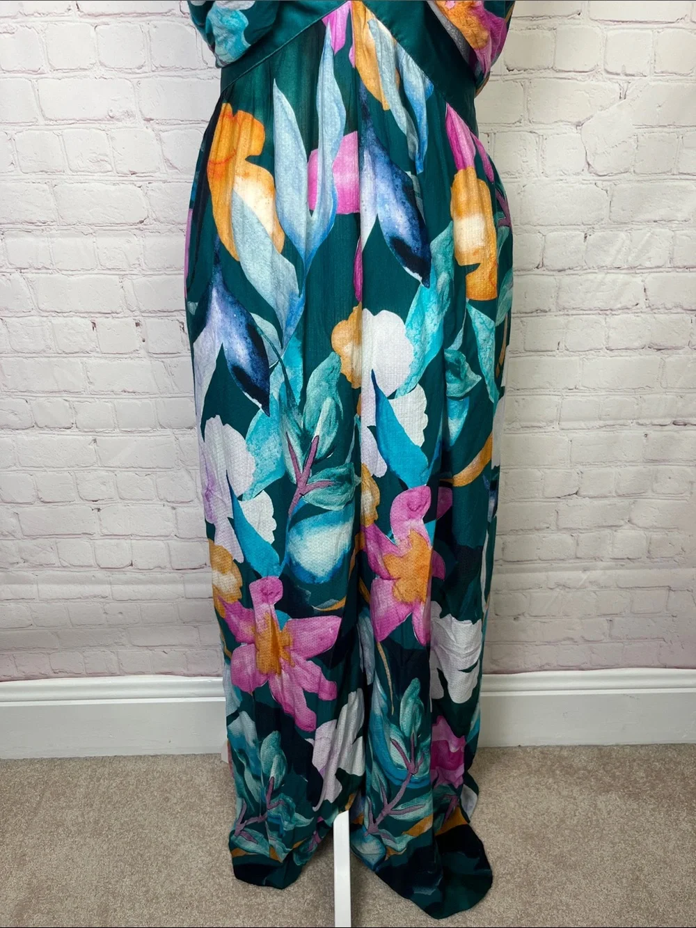 Anthropologie The Brinley V-Neck Jumpsuit